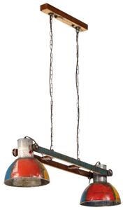 Industrialna lampa wisząca, 25 W, kolorowa, 111 cm, E27