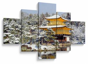 Obraz - Kinkakuji, Japonia (125x70 cm)