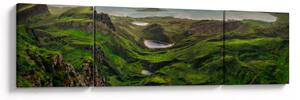 Obraz - Quiraing, Szkocja (170x50 cm)