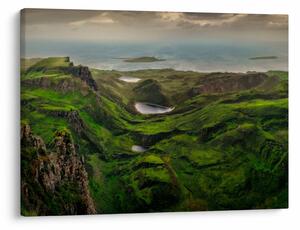 Obraz - Quiraing, Szkocja (70x50 cm)