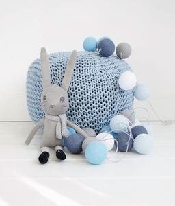 Lampki dla dzieci kule Cotton Balls Blue Wind - różne rozmiary