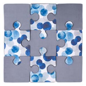 Mata Puzzle Do Zabawy Niebieskie