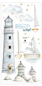 Port by Night Naklejka Porticello