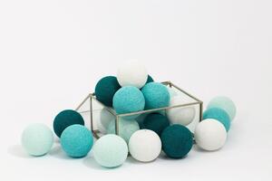 Lampki dla dzieci kule Cotton Balls Fresh love - różne rozmiary