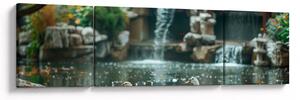 Obraz - Staw azjatycki (170x50 cm)