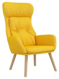 Musztardowy fotel do relaksu G1-H46