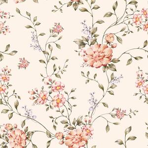 Tapeta do pokoju dla dziecka w kwiaty: Wildflower Elegance