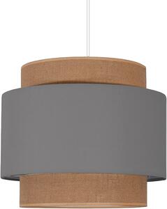 Lampka wisząca do pokoju dziecka w stylu Boho Szara