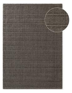 Ciemnoszary/ciemnobrązowy wełniany dywan tkany ręcznie 80x150 cm Camden Parker – Ted Baker