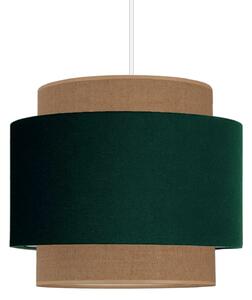 Lampka wisząca do pokoju dziecka w stylu Boho Zielona