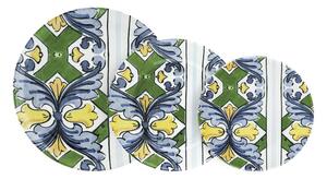 18-częściowy zestaw ceramicznych naczyń Villa Altachiara Taormina