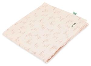 Muślinowy otulacz 110x110 cm - Rosy Rabbit Trixie Baby