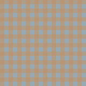 Tapeta do pokoju dla dziecka Check minimini brown blue Tapeta