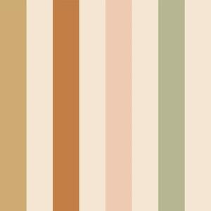 Tapeta do pokoju dla dziecka Stripes natural