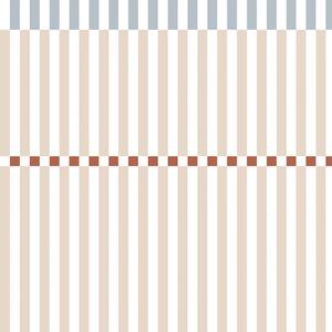 Tapeta do pokoju dla dziecka Stripes nostalgia beige blue