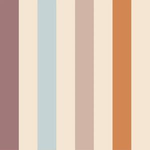 Tapeta do pokoju dla dziecka Stripes warm