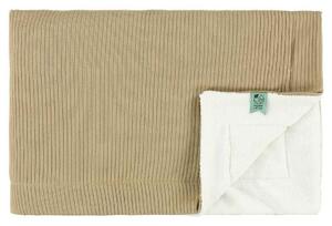 Koc niemowlęcy polarowy 75x100 cm - Breeze Clay Trixie Baby