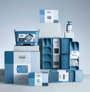 Niebieski organizer kuchenny do szuflady Joseph Joseph DrawerStore Compact Sky