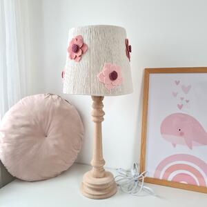 Lampa nocna dla dzieci - FILCOWE KWIATY