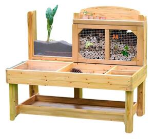 Stół do obserwacji przyrody dla dzieci Masterkidz – edukacyjny stół badawczy do ogrodu