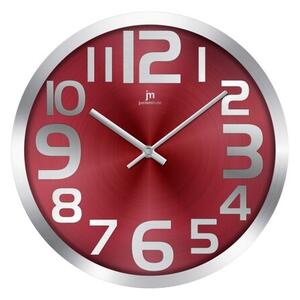 Lowell 14972R Designerski zegar ścienny śr. 29 cm