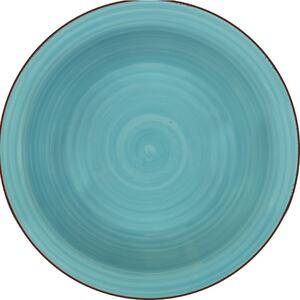 Lamart LT9094 ceramiczny talerz głęboki Happy,śr. 21,5 cm, niebieski