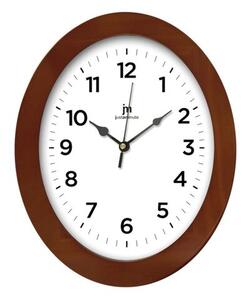 Lowell 21037N Designerski zegar ścienny 33 x 26 cm