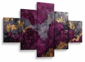 Obraz - Teksturowanie abstrakcji (125x70 cm)