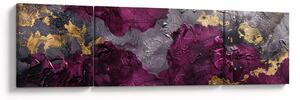 Obraz - Teksturowanie abstrakcji (170x50 cm)