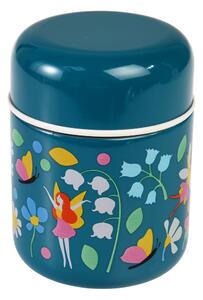 Niebieski termos na jedzenie dla dzieci 280 ml Fairies in the Garden – Rex London
