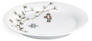 Porcelanowy świąteczny talerz Kähler Design Hammershoi Christmas Plate, ⌀ 27 cm