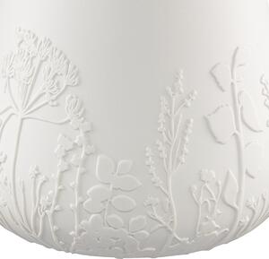 Biała porcelanowa waza FLOWERS