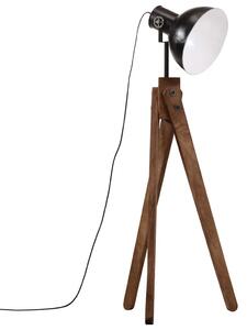 Lampa stojąca, 25 W, czarna, 45x45x120 cm, E27