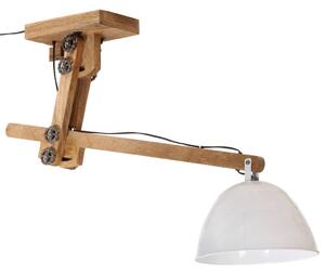 Lampa sufitowa 25 W, biała, 105x30x65-108 cm, E27
