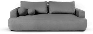 Szara rozkładana sofa z materiału bouclé 247 cm Quinoa – Bonami Selection