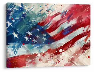 Obraz - Flaga USA (70x50 cm)