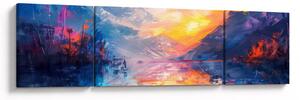 Obraz - Malarstwo krajobrazowe (170x50 cm)