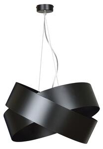 VIENO BLACK 512/1 wisząca lampa sufitowa LOFT regulowana metalowa czarna
