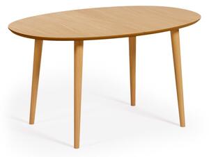 Rozkładany stół w dekorze dębu 90x140 cm Oqui – Kave Home