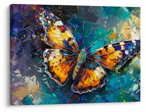 Obraz - Motyl, obraz olejny (70x50 cm)