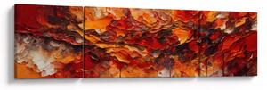 Obraz - Abstrakcja (170x50 cm)