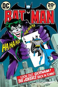 Plakat, Obraz Batman - Joker back in the Town, (61 x 91.5 cm)