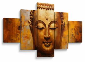 Obraz - Budda, obraz olejny (125x70 cm)