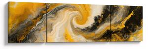 Obraz - Abstrakcja spiralna (170x50 cm)