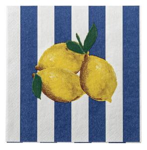 Papierowe serwetki zestaw 20 szt. 33x33 cm Limone – Bloomingville