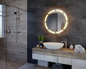 Okrągłe LED lustro do łazienki z oświetleniem C2