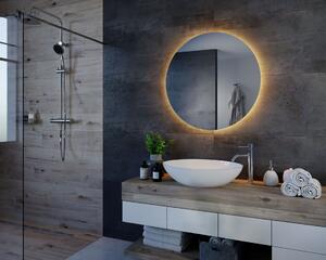 Okrągłe LED lustro do łazienki z oświetleniem C3