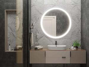 Okrągłe LED lustro do łazienki z oświetleniem C1 premium