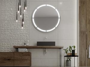 Okrągłe LED lustro do łazienki z oświetleniem C2 premium