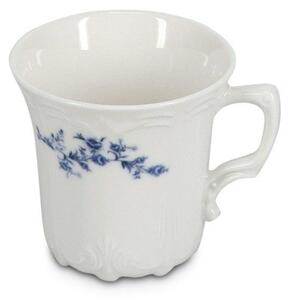 Biała/niebieska porcelanowa filiżanka do cappuccino 200 ml Retro – BonBistro